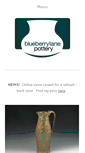 Mobile Screenshot of blueberrylanepottery.com